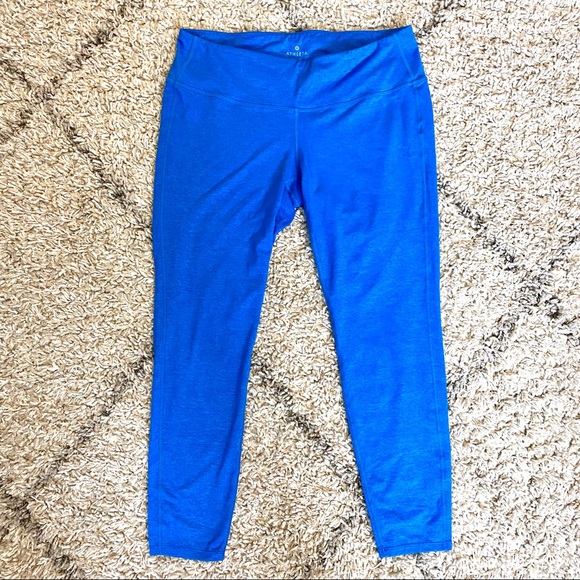 Athleta | Blue Chaturanga Quest Tights| Sz LP - Picture 2 of 9